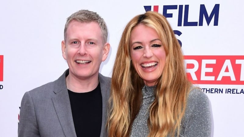 The comedian says his son with wife Cat Deeley now tops their household hierarchy.