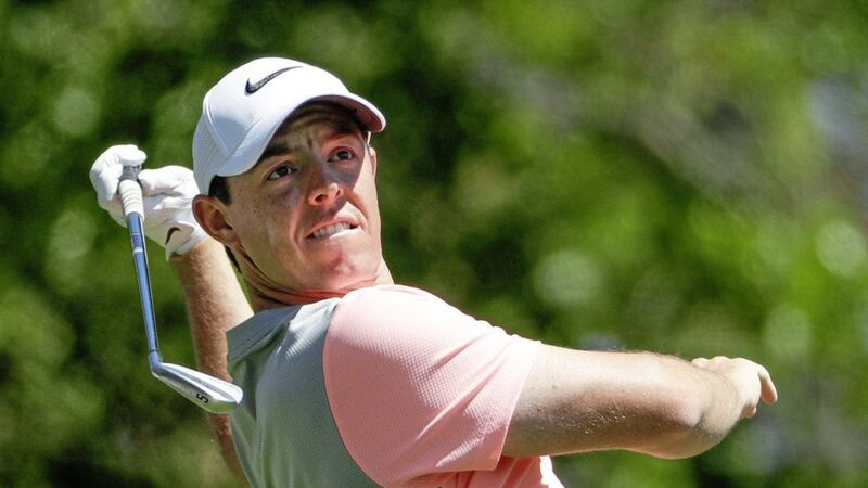Rory McIlroy could only manage a second round 73 at the Travelers Championship, scraping into the weekend action by one shot 