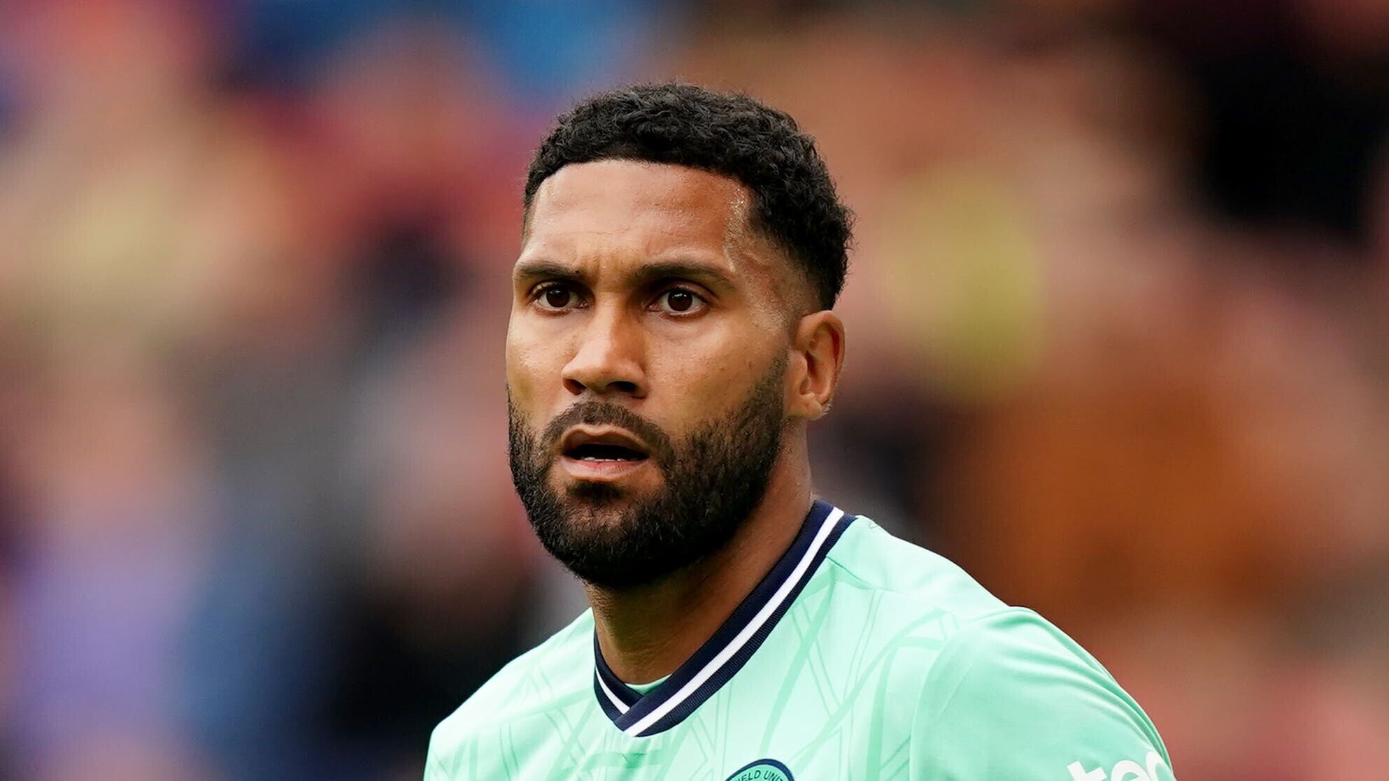 Wes Foderingham urged opposition fans to ‘think before you type’ after receiving racist abuse following Sheffield United’s 2-1 defeat at Tottenham (Mike Egerton/PA)