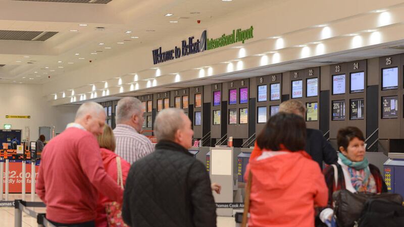 Profits have risen by more than a third at Belfast International Airport 