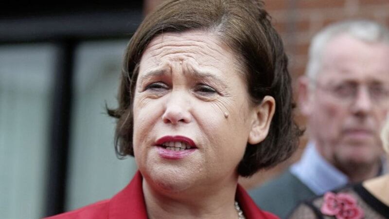 Sinn F&eacute;in leader Mary Lou McDonald said the British government had no plan for restoring devolution. Picture by Hugh Russell 