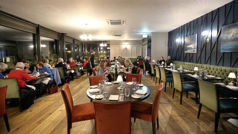 1894 at Portstewart Golf Club &ndash; the restaurant is open and expansive, with a real sense of space and place. Picture by Margaret McLaughlin 