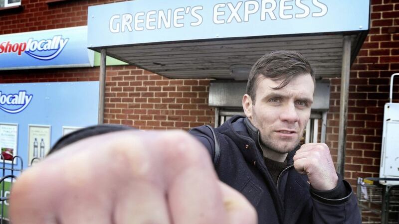 Far off fields are Greene: Ryan Green returns to the ring after five years on the sidelines on a bill at the Shorts Sports &amp; Social Club in Belfast that includes five professional fights and eight amateur contests. Picture by Hugh Russell. 
