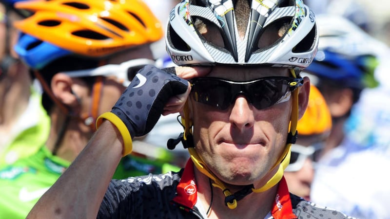 JIBE: Lance Armstrong revealed in a recent podcast that a jibe which struck a nerve on one of his social media videos was being referred to as &lsquo;prosperous&rsquo; &ndash; a loaded barb regarding his physical condition at that point&nbsp;