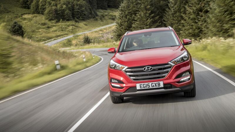 1. The Hyundai Tucson was Northern Ireland's favourite car in April, with 106 examples registered.