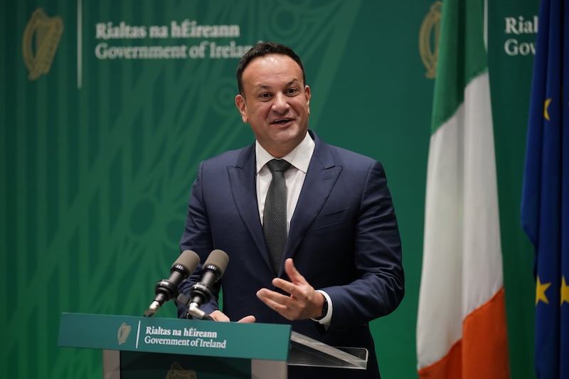 Taoiseach Leo Varadkar said it would be a conflict of interest for Mary Lou McDonald to be taoiseach
