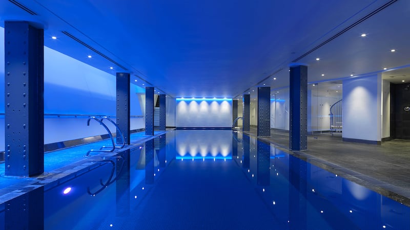 The swimming pool at One Aldwych, London