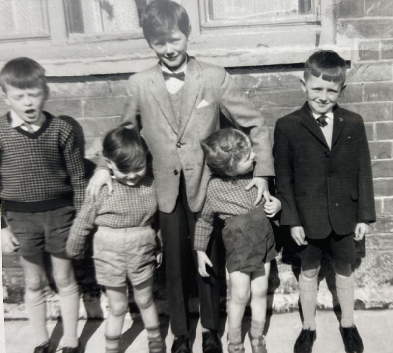 Brothers John, Paul, Anthony, Gerard and Liam. Courtesy of McGrady family 