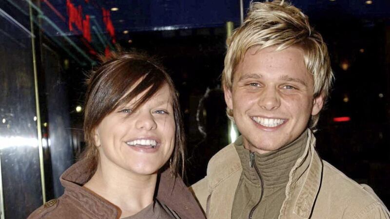 Jeff Brazier with his wife, Jade Goody, who died from cervical cancer in 2009 