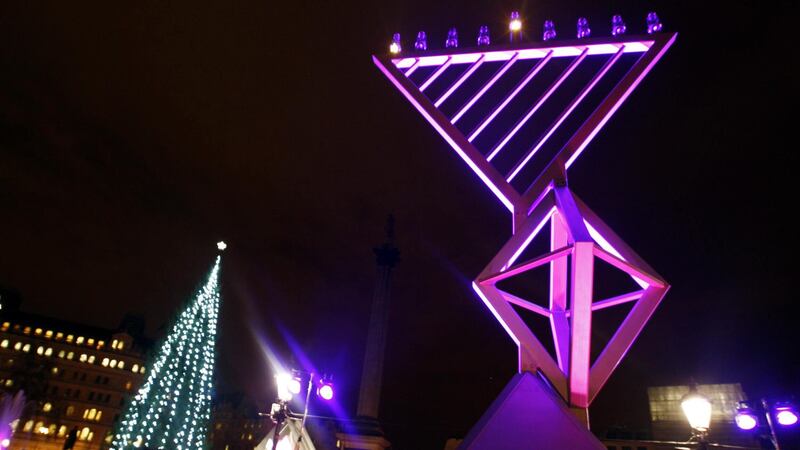 Hanukkah begins on December 7 this year (Sean Dempsey/PA)
