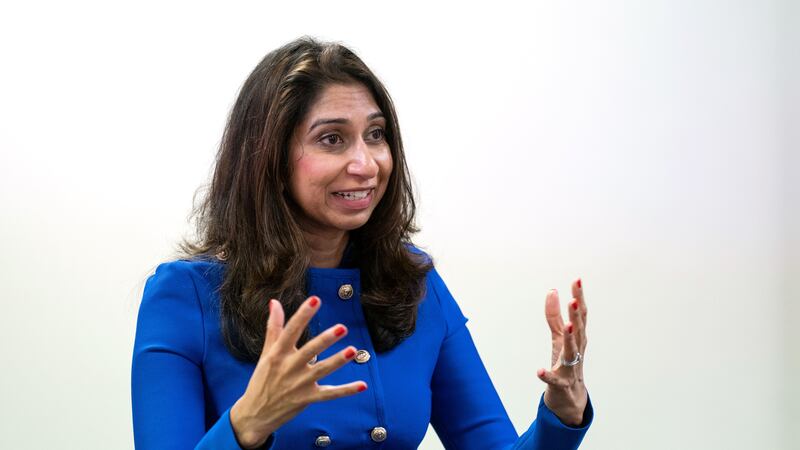 Suella Braverman has been criticised over the comments (Joe Giddens/PA)