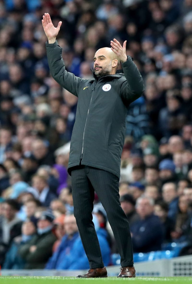 Manchester City manager Pep Guardiola gave a forthright interview following Monday's victory over Burnley<br />Picture by PA&nbsp;