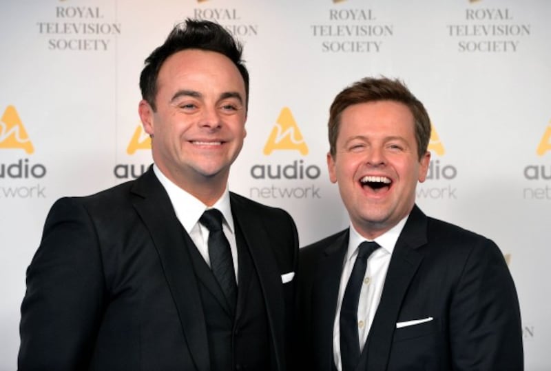 Britain's Got Talent and Ant & Dec's Saturday Night Takeaway hosts Ant and Dec
