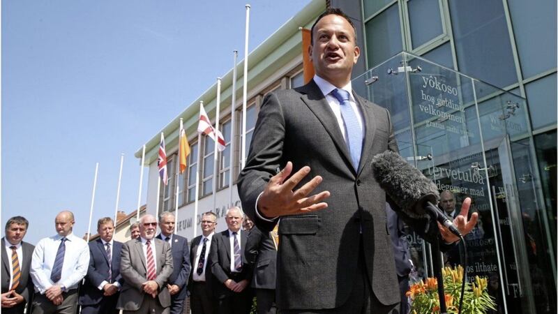 Taoiseach Leo Varadkar said he believed a vote on Irish unity in Northern Ireland would be &#39;very divisive&#39;. Picture by Hugh Russell 