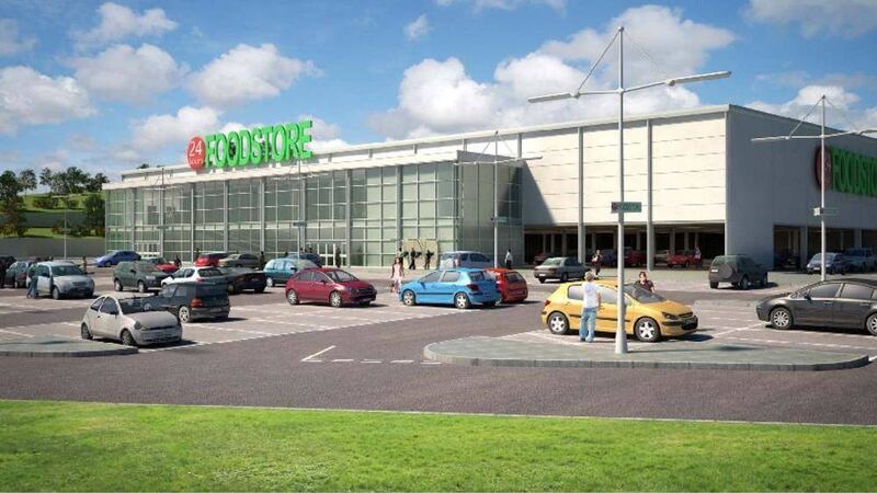 There are plans for a food store in the park at Carnbane Way 