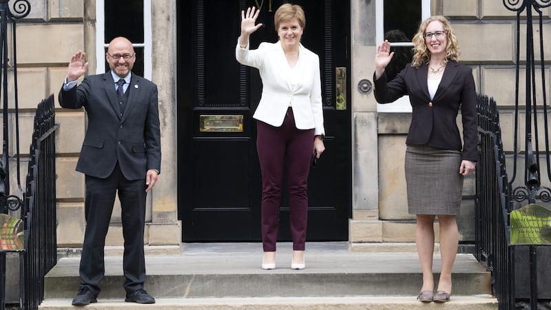 The Bute House agreement was signed when Nicola Sturgeon was SNP leader