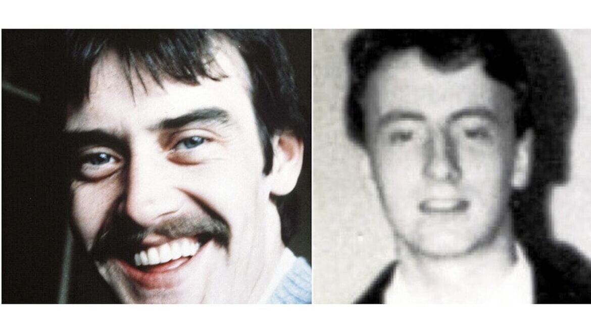L-R: Danny Doherty was gunned down in a hail of bullets by the SAS, along with William Fleming, in the grounds of Gransha Hospital, Derry in December 1984 