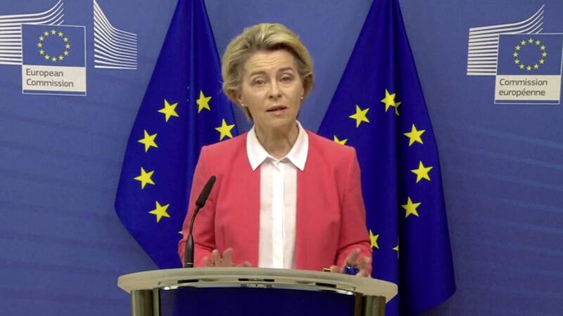 Ursula von der Leyen said the &ldquo;economies of the future&rdquo; will no longer rely on oil and coal. Picture by European Commission/PA Wire