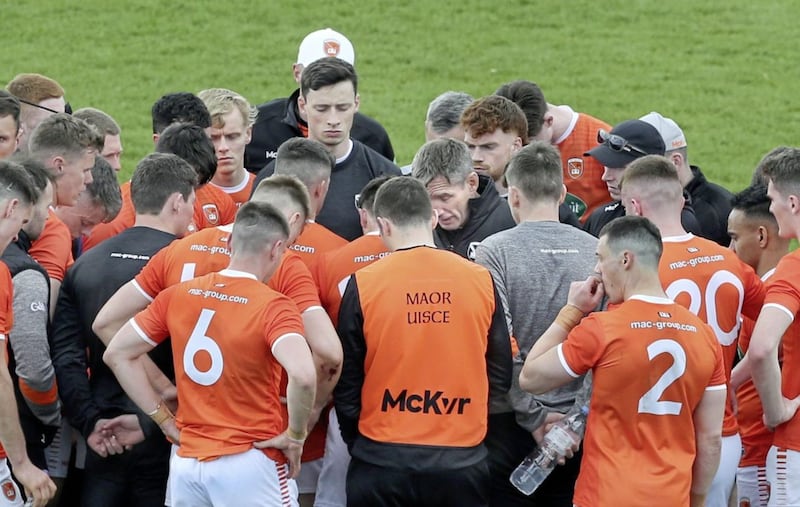 Armagh manager Kieran McGeeney has had six weeks to prepare his players for their next Championship assignment Picture: Margaret McLaughlin. 
