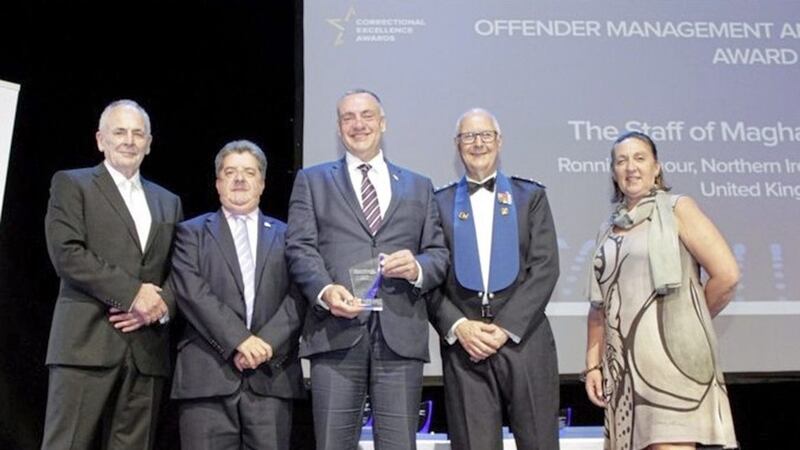 The award was presented at the annual conference of the International Corrections and Prisons Association (ICPA) 