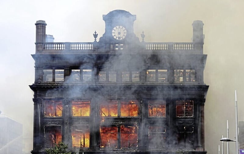 The Primark store in Belfast was destroyed by a fire on August 28 2018 