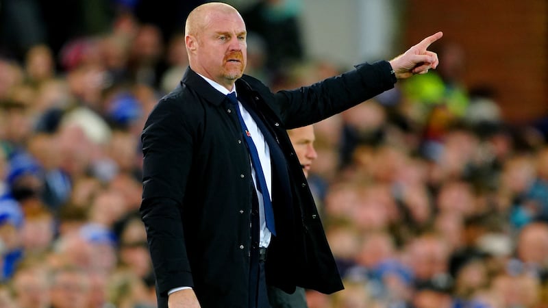 Everton manager Sean Dyche (Peter Byrne/PA)