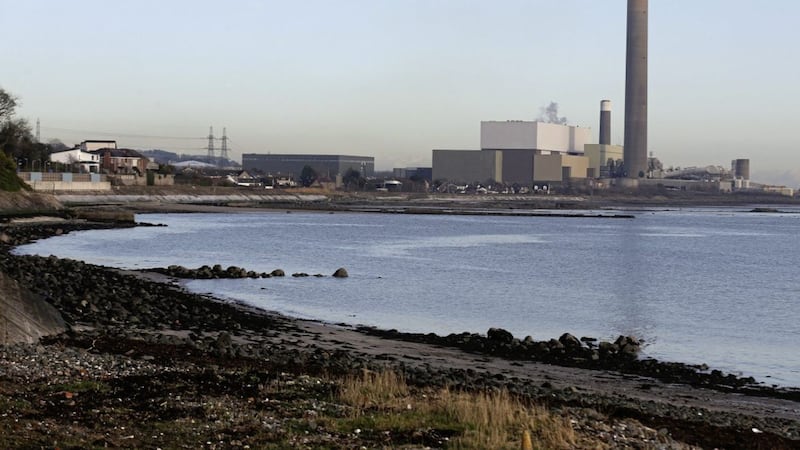 Kilroot power station in Carrickfergus, which faces closure after failing to land a contract to supply the new integrated single electricity market 