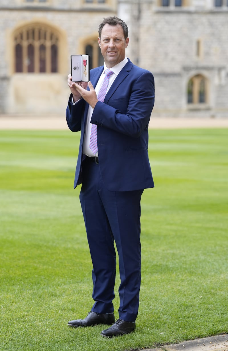 Marcus Trescothick at Windsor Castle