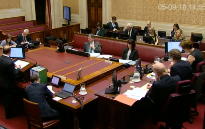 &nbsp;Dr Andrew McCormick is giving evidence to the RHI inquiry
