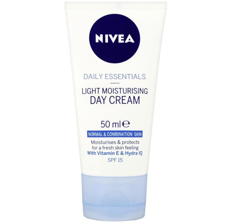 Nivea Daily Essentials Light Moisturising Day Cream SPF15, &pound;4.09, Boots 