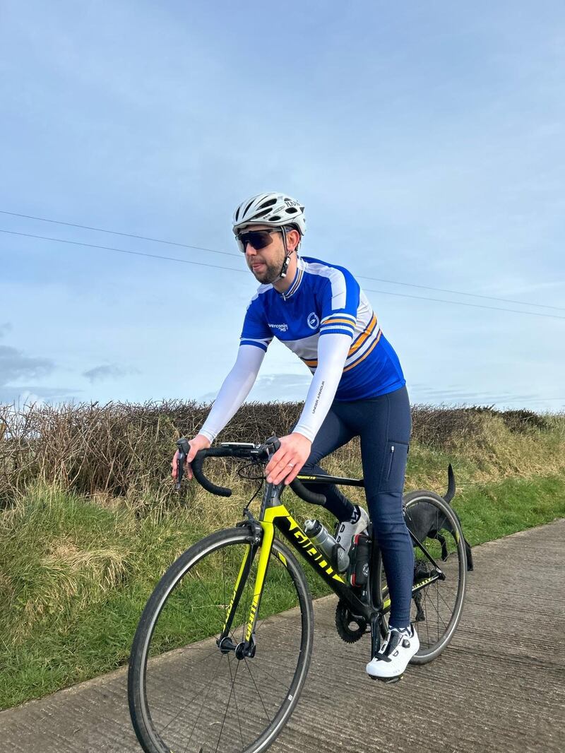 Dr Jonny White is to embark on a 600-mile cycle from Bushmills to Brighton