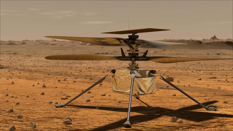Ingenuity is expected to take to the Martian skies in the coming days – with Wednesday being the earliest time for take-off.