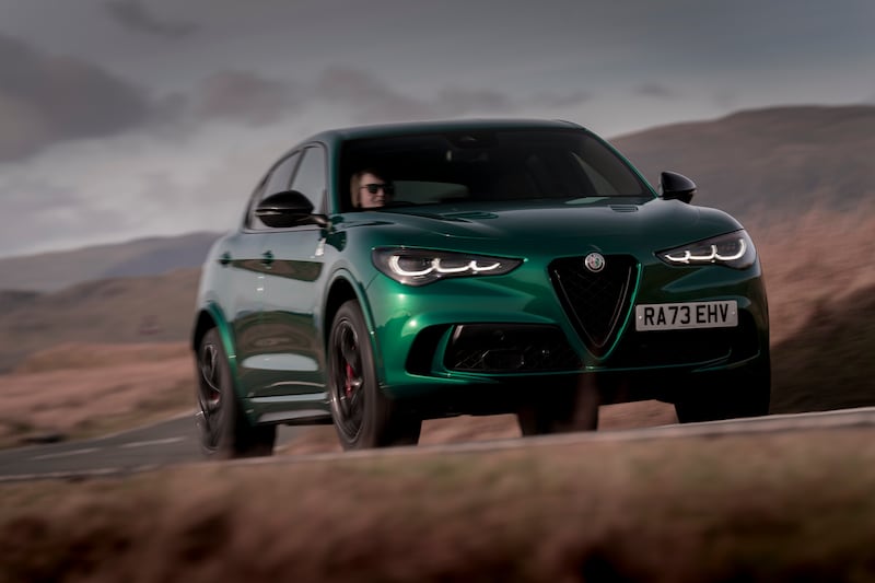 The Stelvio is superb in the bends