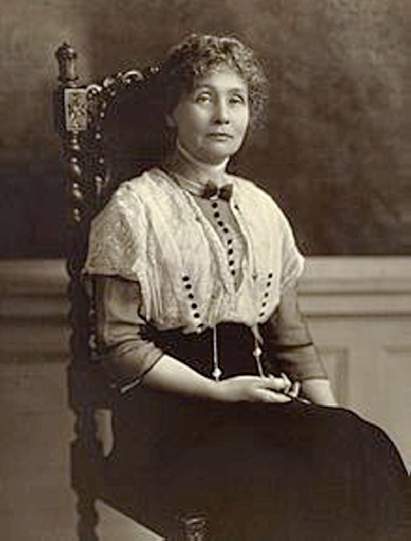 Suffragette leader, Emmeline Pankhurst 