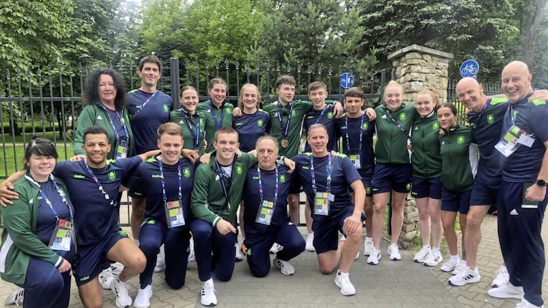 The Irish team left Poland on Monday, with five boxers having secured their qualification for the 2024 Olympic Games in Paris - Kellie Harrington, Michaela Walsh, Aoife O&#39;Rourke, Dean Clancy and Jack Marley 