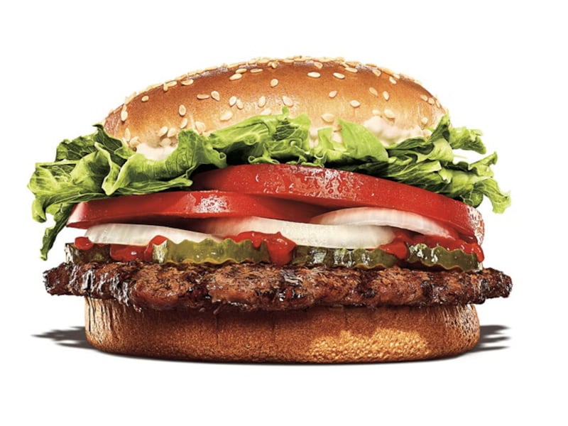 Bag a free Whopper on your birthday
