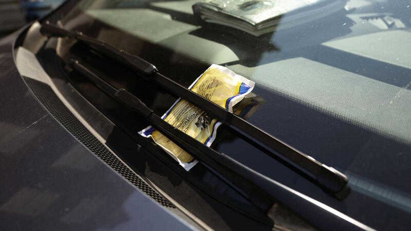 Drivers in Dungiven did not receive any parking tickets in 2015 