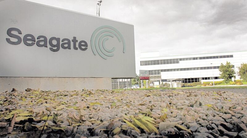 Seagate Technology has seen its pre tax profits fall by 35 per cent over the past year. 