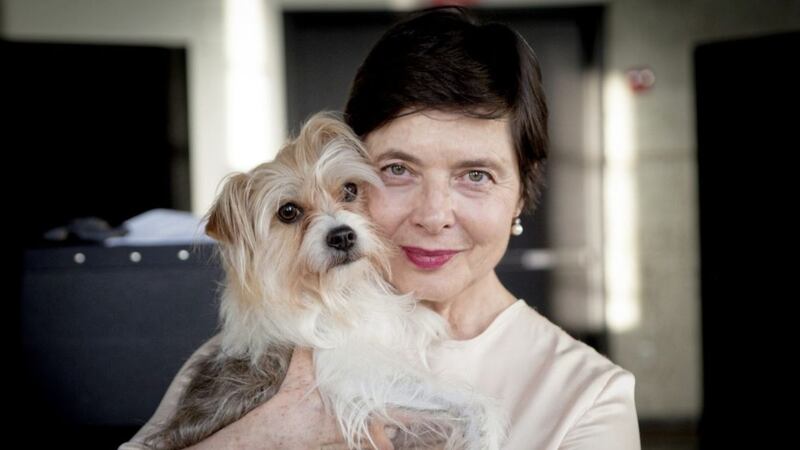 Isabella Rossellini looks beautiful for her 68 years &ndash; but above all she looks happy 
