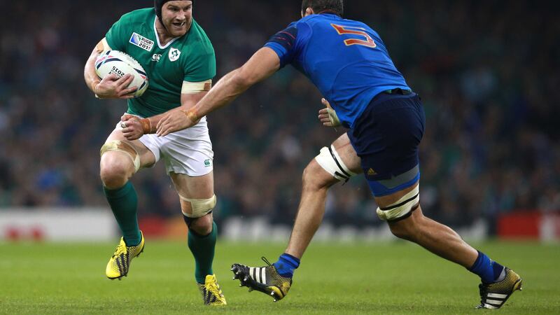 Sean O'Brien (above) and Rob Kearney (below) take their places in Saturday's Ireland side to face France&nbsp;