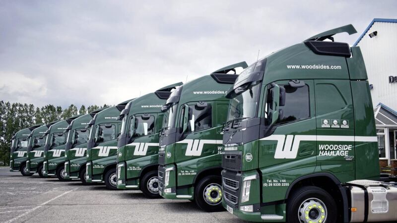 The Woodside Logistics Group reported a 4.5 per cent rise in turnover to &pound;67.3 million in the year to last March  