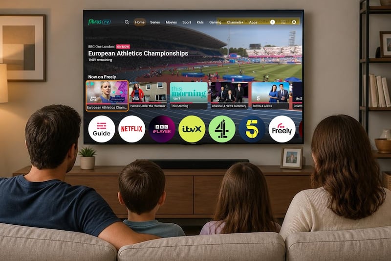 Belfast-based broadband provider Fibrus reports 53% rise in revenues as it launches new pay TV service