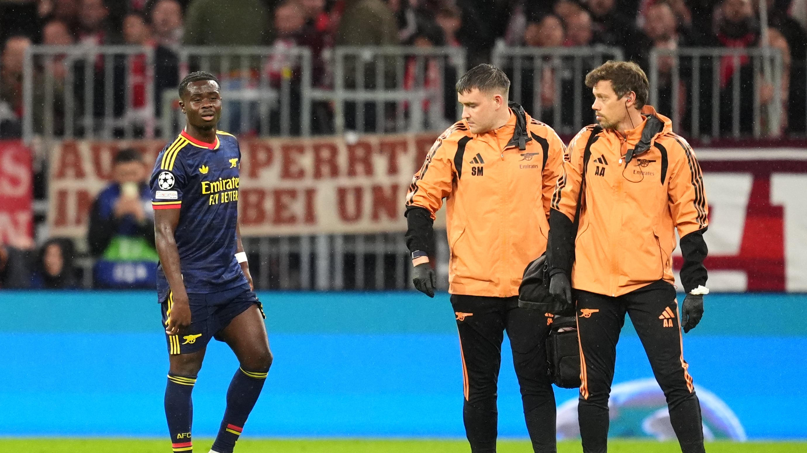 Arteta did not rule out a significant issue for Saka