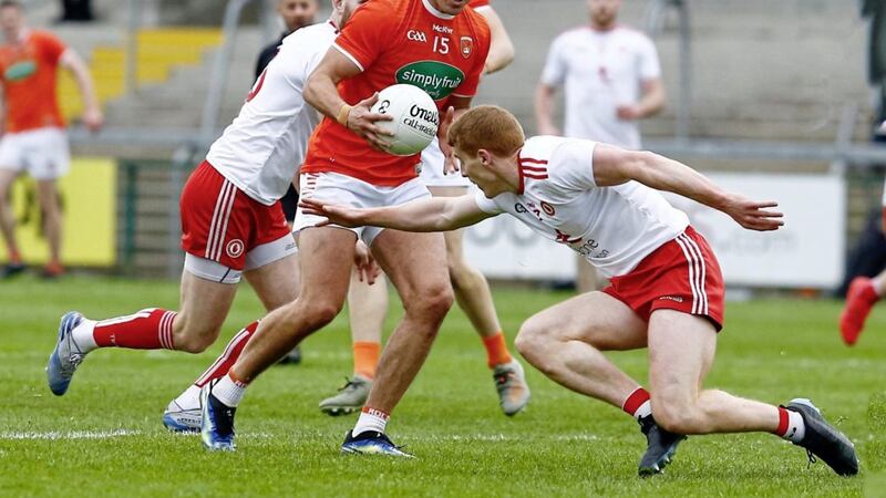 Experienced forward Stefan Campbell impressed for Armagh in the Dr McKenna Cup. Pic Philip Walsh. 
