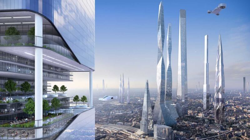 Super skyscrapers, underwater cities and 3D-printed homes will all be a reality in 100 years&rsquo; time, according to scientists