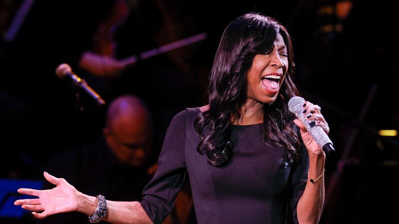 Singer Natalie Cole performs at &nbsp;An Evening of Serious Fun Celebrating the Legacy of Paul Newman,&nbsp;at Avery Fisher Hall, in New York on March 2, 2015. Picture by Evan Agostini/Invision, AP&nbsp;