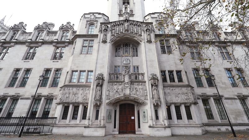A three-day hearing will be held at the UK Supreme Court (PA)