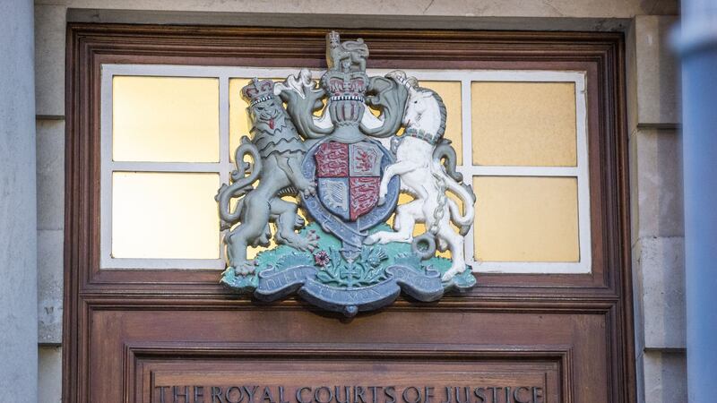 the Royal Courts of Justice where the High Court and the Court of Appeal sit in Belfast (PA)