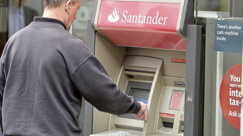 Santander has 21 branches in Northern Ireland. Picture by John Stillwell 