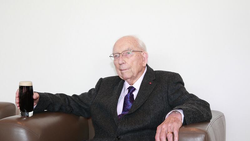 TK Whitaker has died aged 100. Picture by Bill Smyth